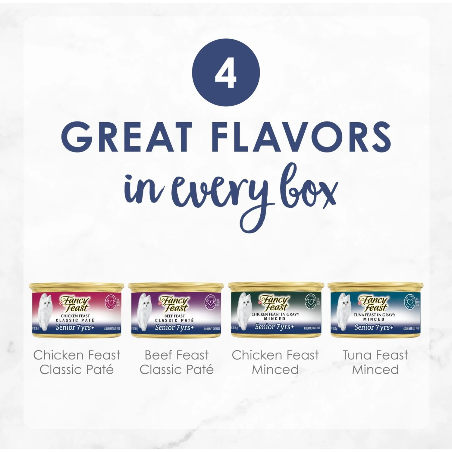 Fancy Feast Senior 7+ Chicken, Beef & Tuna Feasts Variety Pack Canned Cat Food & PrettyLitter Health Monitoring Cat Litter 5 Fancy Feast Senior 7+ Chicken, Beef & Tuna Feasts Variety Pack Canned Cat Food & PrettyLitter Health Monitoring Cat Litter - Image 3