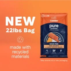 CANIDAE Grain-Free PURE Limited Ingredient Salmon & Sweet Potato Recipe Dry Dog Food -Blue Buffalo Shop 68934 PT2. AC SS1800 V1684793818