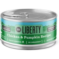 BIXBI Liberty Chicken & Pumpkin Recipe In Broth Grain-Free Wet Cat Food, 2.75-oz Can, Case Of 24