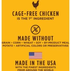 Instinct Original Grain-Free Recipe With Real Chicken Freeze-Dried Raw Coated Dry Cat Food & Instinct Raw Boost Mixers Chicken Recipe Grain-Free Freeze-Dried Cat Food Topper -Blue Buffalo Shop 693518 PT4. AC SS1800 V1669122336