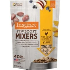 Instinct Original Grain-Free Recipe With Real Chicken Freeze-Dried Raw Coated Dry Cat Food & Instinct Raw Boost Mixers Chicken Recipe Grain-Free Freeze-Dried Cat Food Topper -Blue Buffalo Shop 693518 PT5. AC SS1800 V1669099910