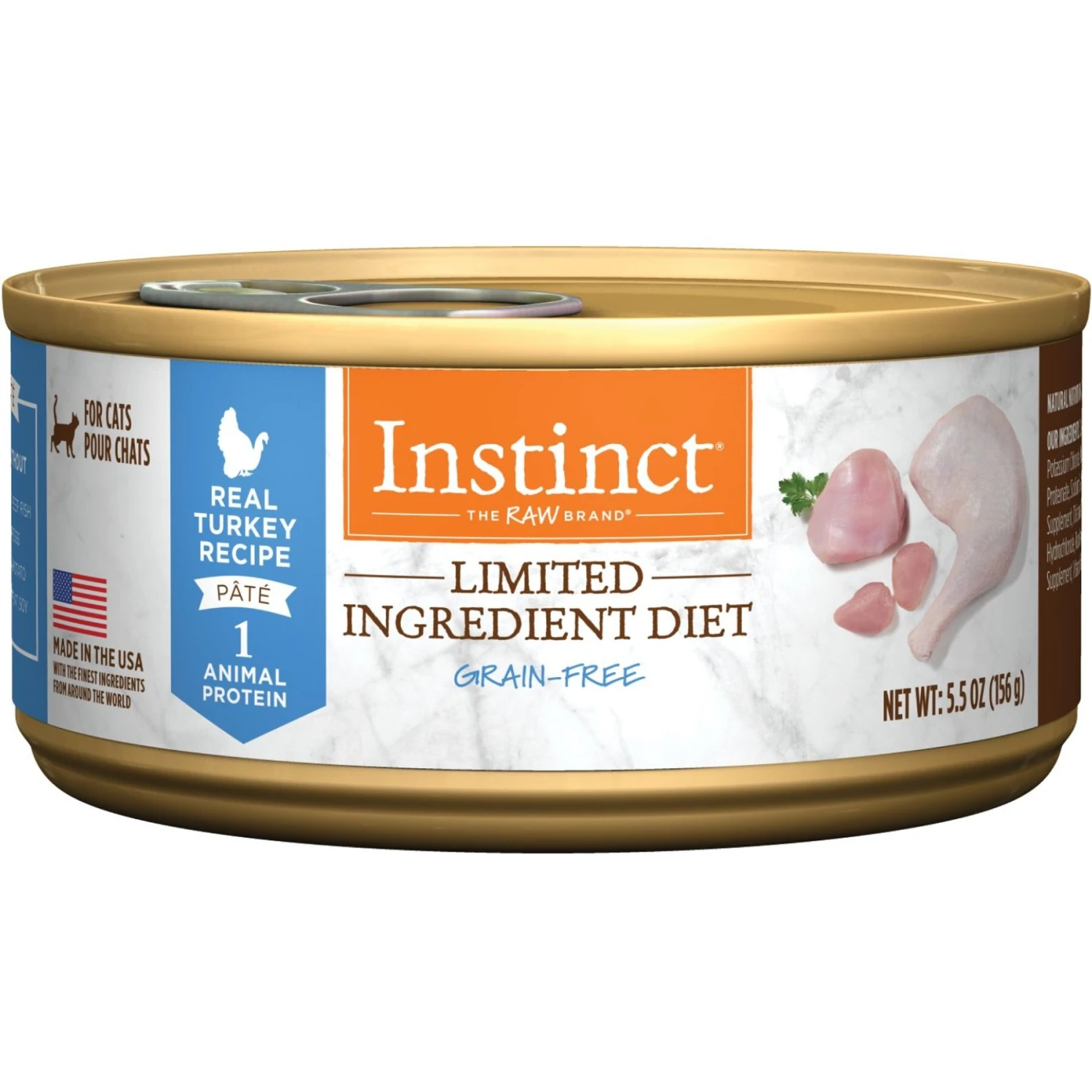 Instinct Original Grain-Free Pate Real Chicken Recipe Wet Canned Cat Food & Instinct Limited Ingredient Diet Grain-Free Pate Real Turkey Recipe Natural Wet Canned Cat Food 8 Instinct Original Grain-Free Pate Real Chicken Recipe Wet Canned Cat Food & Instinct Limited Ingredient Diet Grain-Free Pate Real Turkey Recipe Natural Wet Canned Cat Food - Image 6