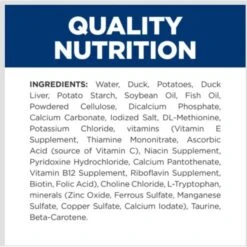 Hill's Prescription Diet D/d Skin/Food Sensitivities Duck Formula Canned Dog Food -Blue Buffalo Shop 69747 PT5. AC SS1800 V1682350075