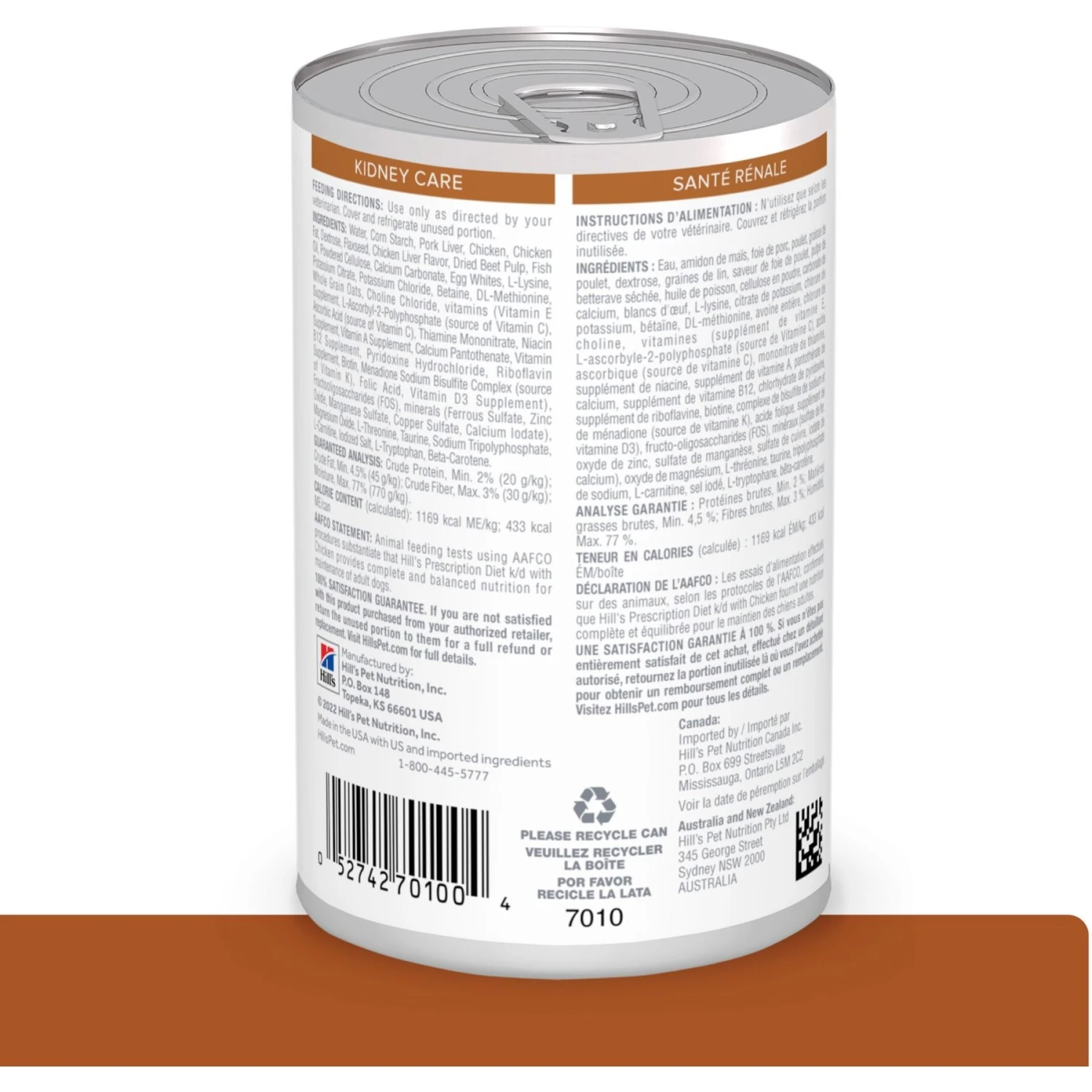 Hill's Prescription Diet K/d Kidney Care With Chicken Wet Dog Food 4 Hill's Prescription Diet K/d Kidney Care With Chicken Wet Dog Food - Image 2