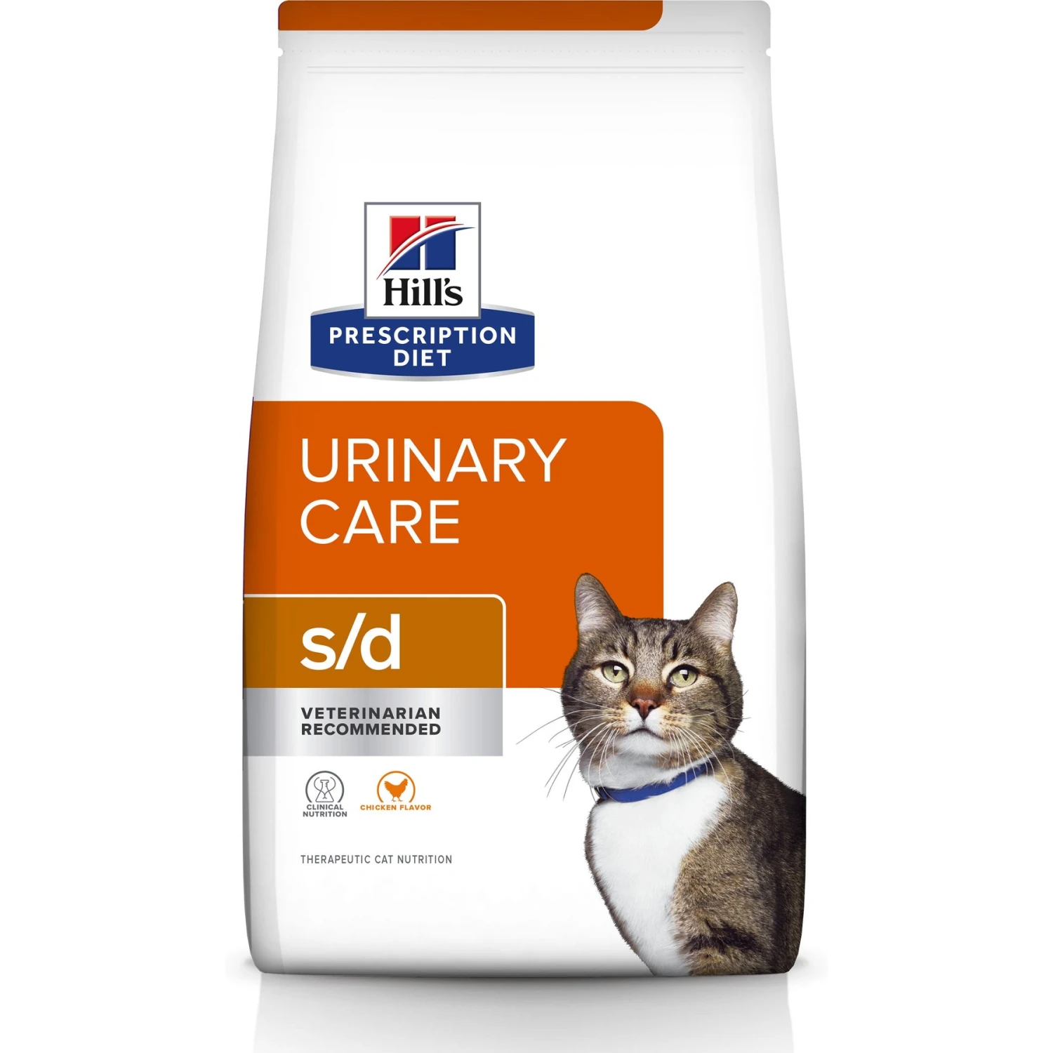 Hill's Prescription Diet S/d Urinary Care Chicken Flavor Dry Cat Food 3 Hill's Prescription Diet S/d Urinary Care Chicken Flavor Dry Cat Food