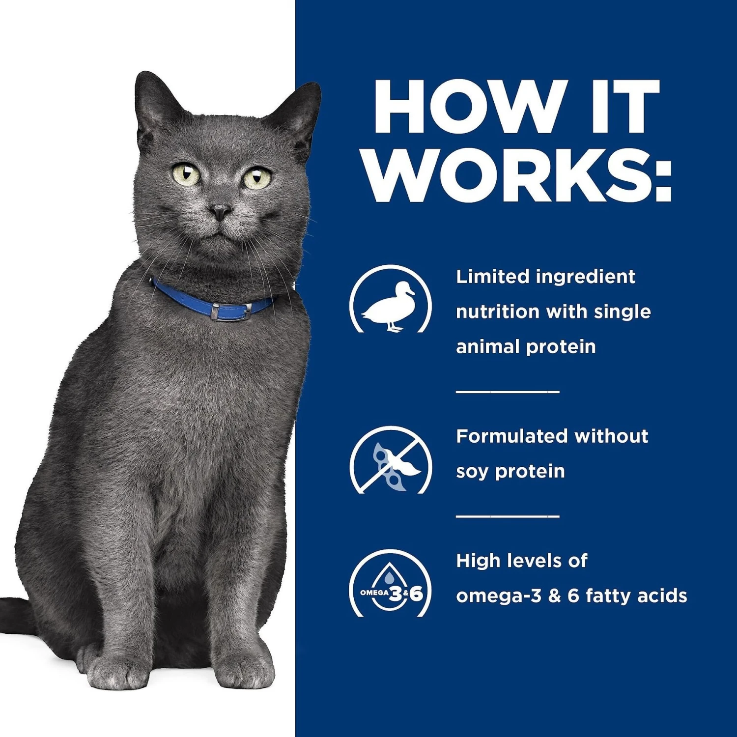 Hill's Prescription Diet D/d Skin/Food Sensitivities Duck & Green Pea Dry Cat Food 8 Hill's Prescription Diet D/d Skin/Food Sensitivities Duck & Green Pea Dry Cat Food - Image 6