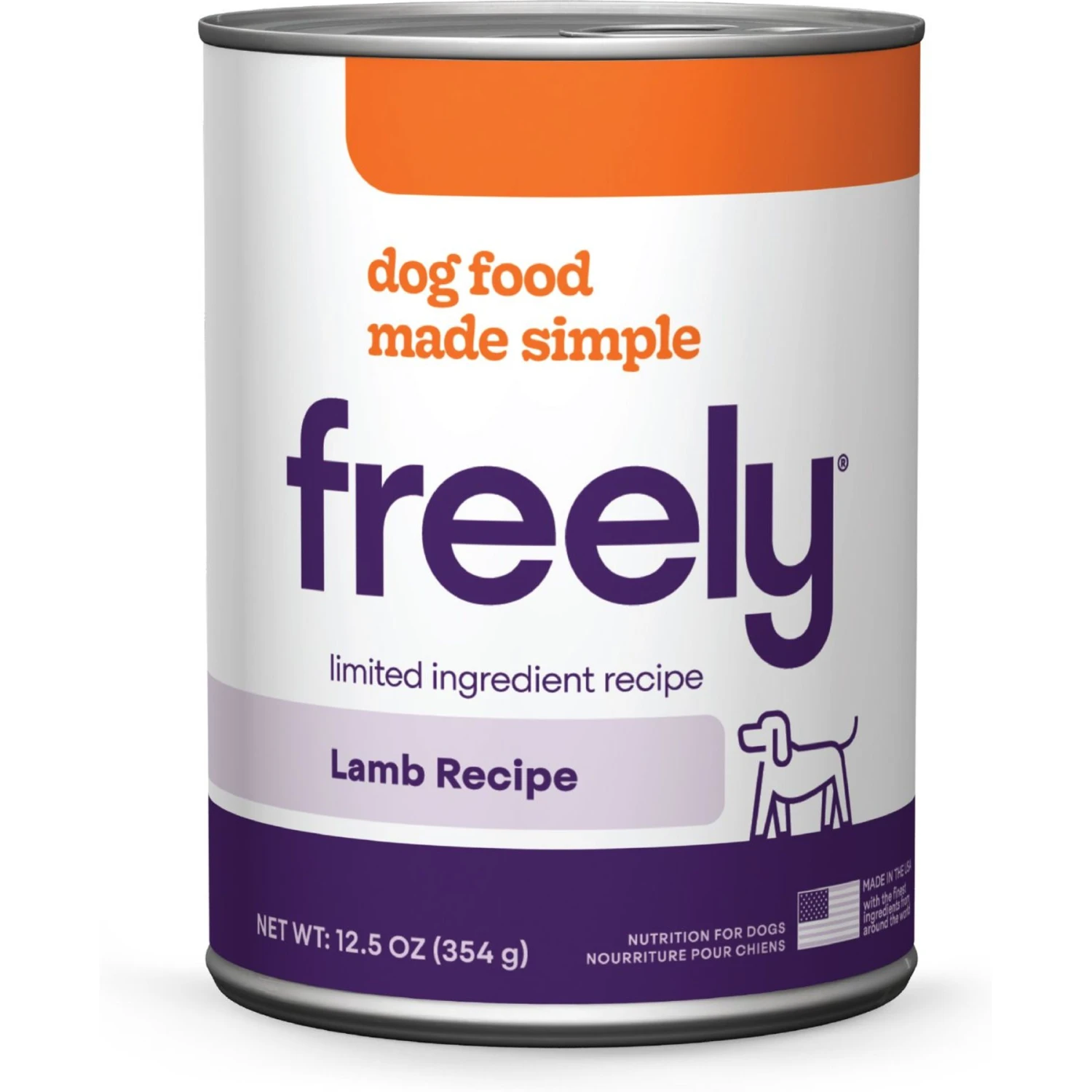 Freely Lamb Recipe Limited Ingredient Grain-Free Wet Dog Food 3 Freely Lamb Recipe Limited Ingredient Grain-Free Wet Dog Food