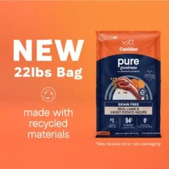 CANIDAE Pure Goodness Real Lamb & Sweet Potato Recipe Adult Dry Dog Food 12 CANIDAE Pure Goodness Real Lamb & Sweet Potato Recipe Adult Dry Dog Food -Blue Buffalo Shop 70233 PT2. AC SS1800 V1684793488