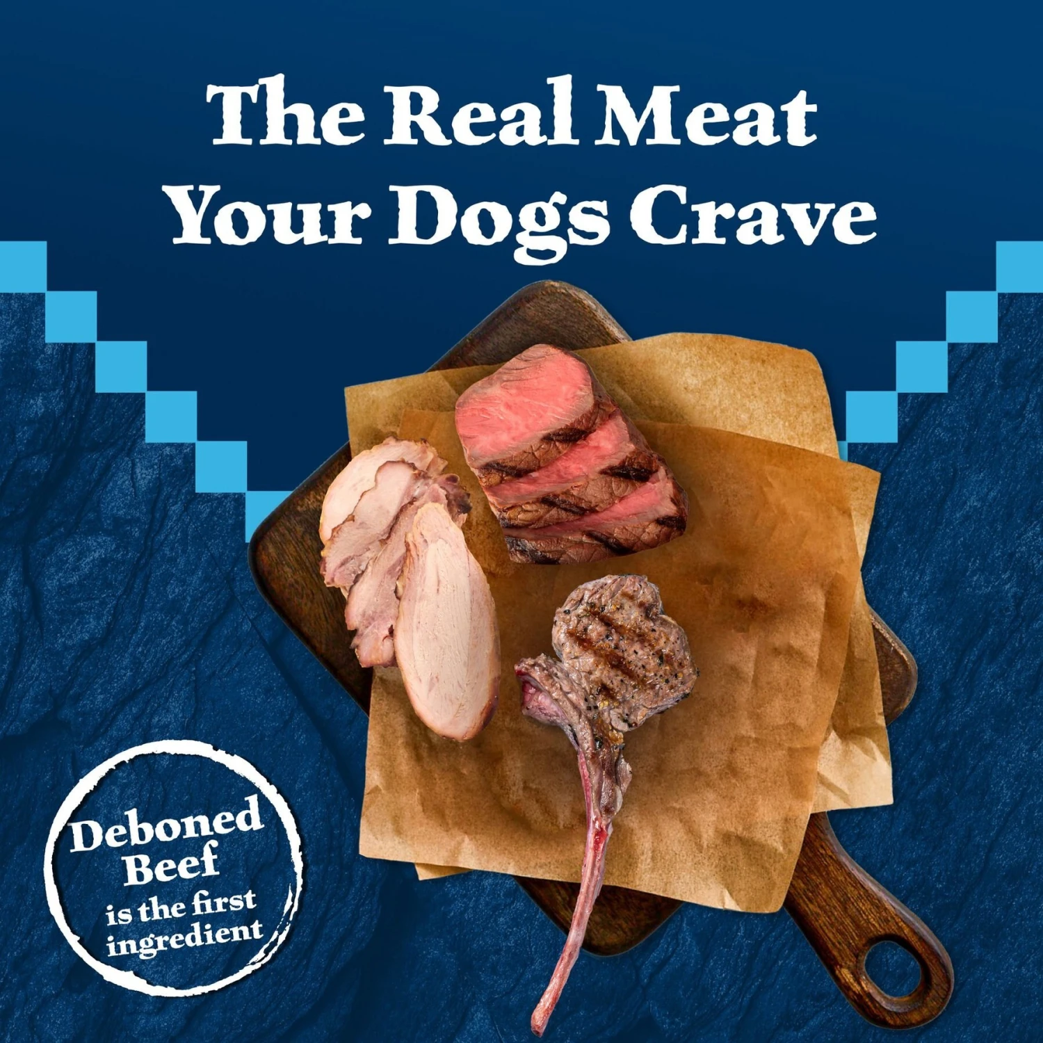 Blue Buffalo Wilderness Rocky Mountain Recipe Senior High Protein Natural Red Meat & Grain Dry Dog Food, 28-lb Bag 5 Blue Buffalo Wilderness Rocky Mountain Recipe Senior High Protein Natural Red Meat & Grain Dry Dog Food, 28-lb Bag - Image 3