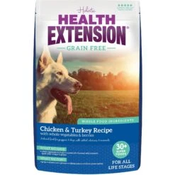 Health Extension Grain-Free Chicken & Turkey Recipe Dry Dog Food