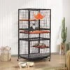 Coziwow 3-Door Heavy Duty Cat Cage Playpen With Wheels -Blue Buffalo Shop 712878 MAIN. AC SS1800 V1682006315