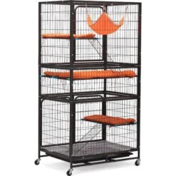 Coziwow 3-Door Heavy Duty Cat Cage Playpen With Wheels -Blue Buffalo Shop 712878 PT2. AC SS1800 V1681995885