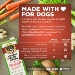Brutus Broth Vegetable Broth Salmon Flavor Grain-Free Dog Food, 32-oz Bag 12 Brutus Broth Vegetable Broth Salmon Flavor Grain-Free Dog Food, 32-oz Bag -Blue Buffalo Shop 715054 PT3. AC SS1800 V1668761922