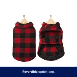 Frisco Reversible Medium Weight Boulder Plaid Dog & Cat Coat 11 Frisco Reversible Medium Weight Boulder Plaid Dog & Cat Coat -Blue Buffalo Shop 717846 PT4. AC SS1800 V1692194287