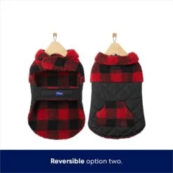 Frisco Reversible Medium Weight Boulder Plaid Dog & Cat Coat 12 Frisco Reversible Medium Weight Boulder Plaid Dog & Cat Coat -Blue Buffalo Shop 717846 PT5. AC SS1800 V1692203021