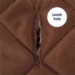 Frisco Heavy Weight 2-Tone Sherpa Lined Hybrid Quilted Dog & Cat Parka -Blue Buffalo Shop 718038 PT6. AC SS1800 V1692194228