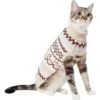 Frisco Sherpa Lined Fairisle Dog & Cat Sweater -Blue Buffalo Shop 718422 MAIN. AC SS1800 V1692380243