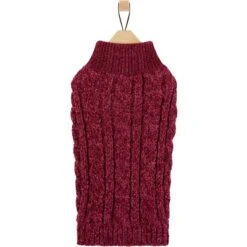 Frisco Cozy Textured Chenille Dog & Cat Sweater -Blue Buffalo Shop 718614 PT3. AC SS1800 V1692977992