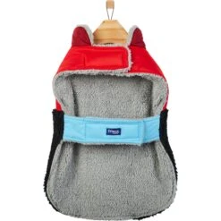 Frisco Medium Weight Retro Colorblock Mixed Media Dog & Cat Coat -Blue Buffalo Shop 719462 PT4. AC SS1800 V1692978911