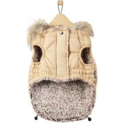 Frisco Heavy Weight Matte Quilted Dog & Cat Parka With Cozy Fleece Lining -Blue Buffalo Shop 719654 PT4. AC SS1800 V1692978908