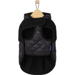 Frisco Heavy Weight Dog & Cat Quilted Hybrid Coat With Sherpa Lining -Blue Buffalo Shop 719918 PT4. AC SS1800 V1693234721