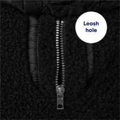 Frisco Heavy Weight Dog & Cat Quilted Hybrid Coat With Sherpa Lining -Blue Buffalo Shop 719918 PT6. AC SS1800 V1692194625