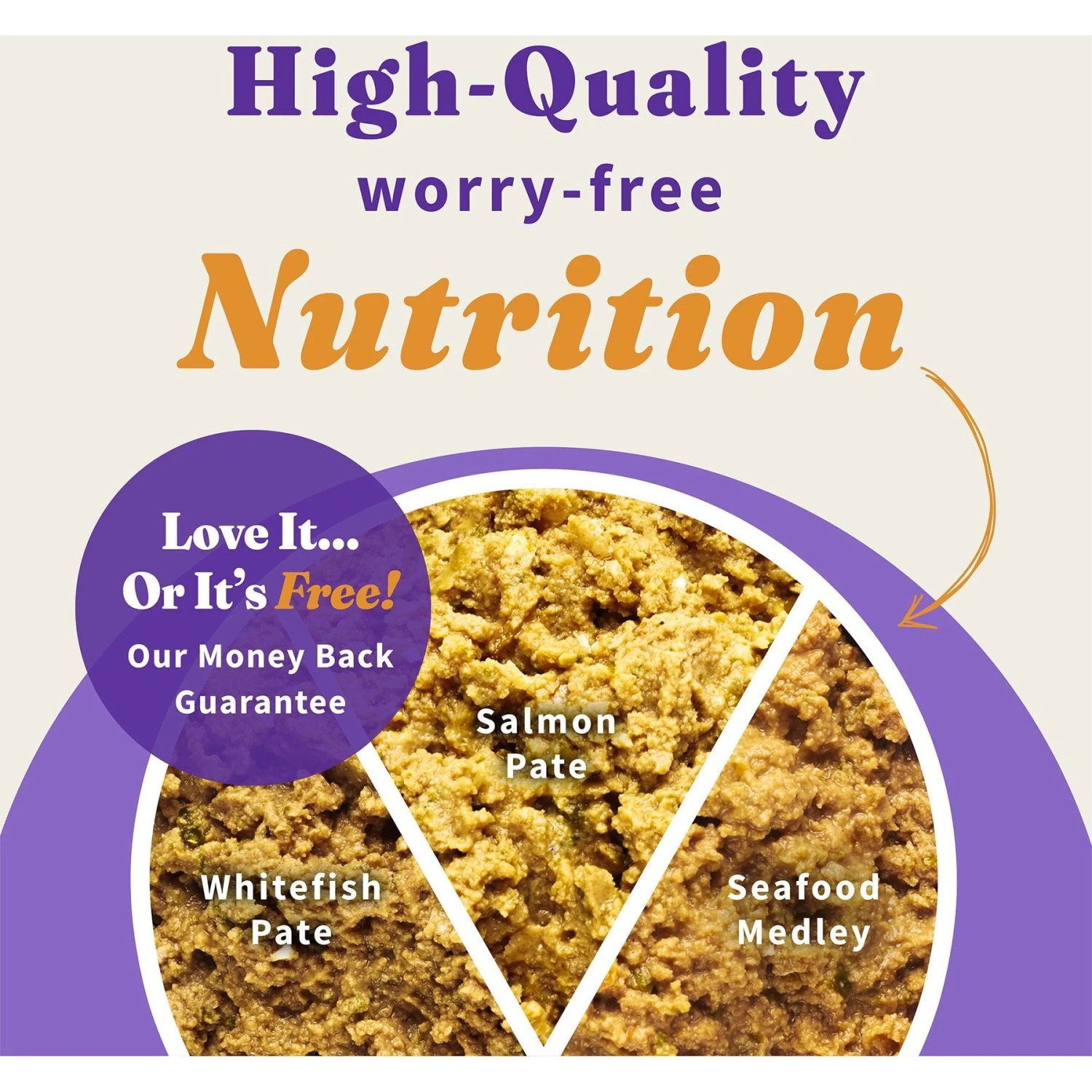 Halo Whitefish, Salmon, Seafood Medley Variety Pack Grain-Free Pate Adult Wet Cat Food, 5.5-oz Can, Case Of 12 4 Halo Whitefish, Salmon, Seafood Medley Variety Pack Grain-Free Pate Adult Wet Cat Food, 5.5-oz Can, Case Of 12 - Image 2