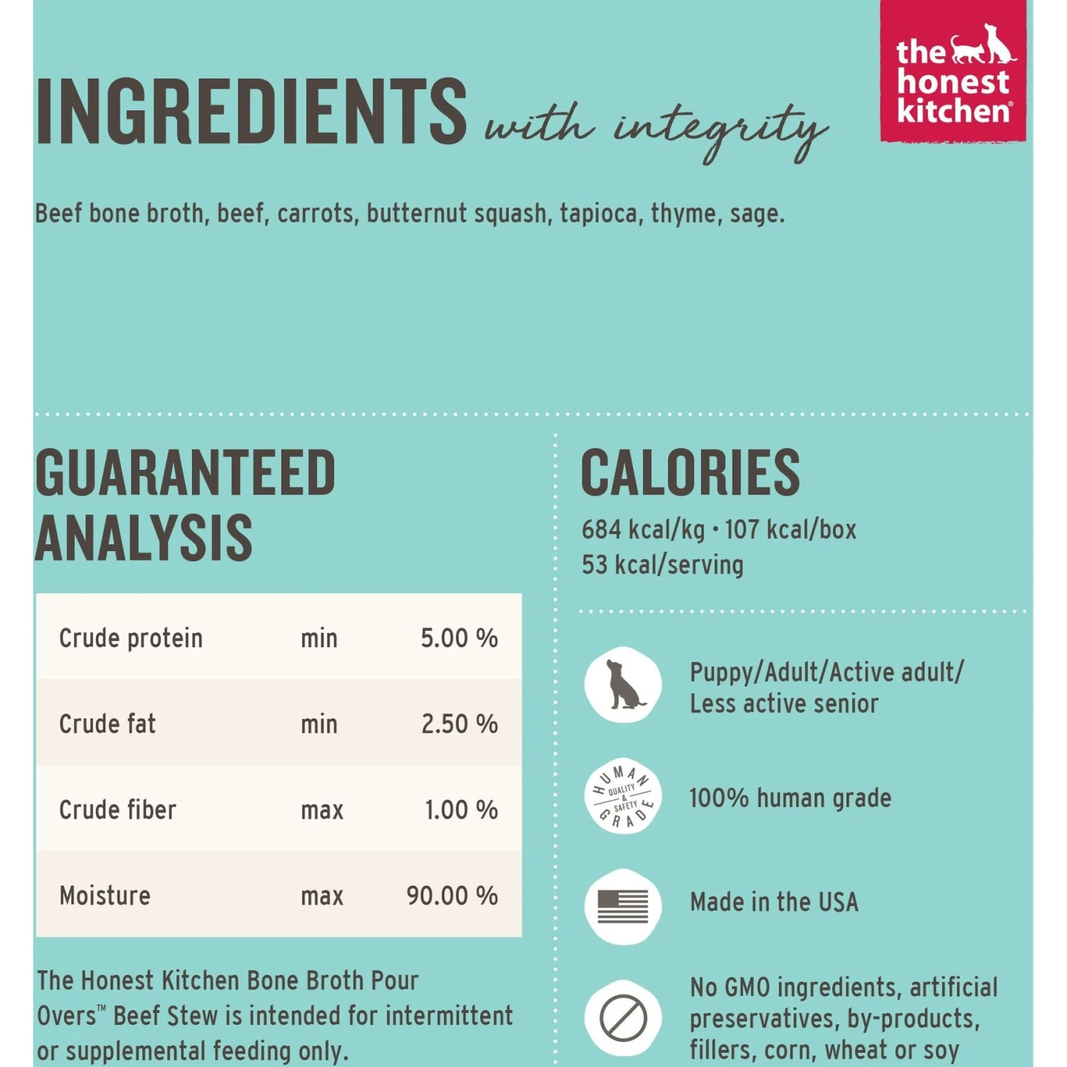 The Honest Kitchen Bone Broth POUR OVERS Beef Stew Wet Dog Food Topper & The Honest Kitchen Superfood POUR OVERS Lamb & Beef Stew With Veggies Wet Dog Food Topper 6 The Honest Kitchen Bone Broth POUR OVERS Beef Stew Wet Dog Food Topper & The Honest Kitchen Superfood POUR OVERS Lamb & Beef Stew With Veggies Wet Dog Food Topper - Image 4