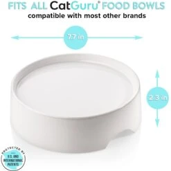 CatGuru Standard Cat & Dog Food Bowl, Marshmallow 10 CatGuru Standard Cat & Dog Food Bowl, Marshmallow -Blue Buffalo Shop 730910 PT2. AC SS1800 V1673016172