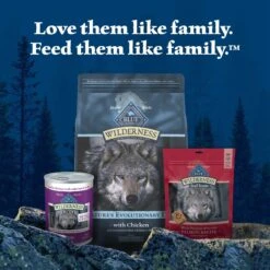 Blue Buffalo Wilderness Adult High Protein Natural Chicken & Wholesome Grains Dry Dog Food -Blue Buffalo Shop 733462 PT8. AC SS1800 V1694547212
