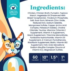 Solid Gold Nature's Harmony Chicken & Pumpkin Recipe In Gravy Grain-Free Wet Cat Food, 2.8-oz Can, 24 Count 12 Solid Gold Nature's Harmony Chicken & Pumpkin Recipe In Gravy Grain-Free Wet Cat Food, 2.8-oz Can, 24 Count -Blue Buffalo Shop 739158 PT3. AC SS1800 V1670944001
