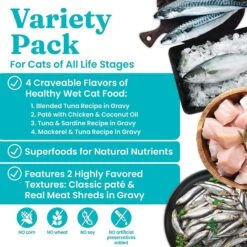 Solid Gold Feline Favorites Variety Pack Grain-Free Wet Cat Food, 3-oz Can, Case Of 12 16 Solid Gold Feline Favorites Variety Pack Grain-Free Wet Cat Food, 3-oz Can, Case Of 12 -Blue Buffalo Shop 739190 PT5. AC SS1800 V1684874938