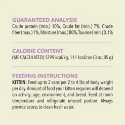 ACANA Chicken + Tuna Recipe In Bone Broth Grain-Free Wet Kitten Food, 3-oz Can, Case Of 24 15 ACANA Chicken + Tuna Recipe In Bone Broth Grain-Free Wet Kitten Food, 3-oz Can, Case Of 24 -Blue Buffalo Shop 741062 PT7. AC SS1800 V1681755015