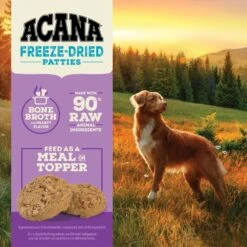 ACANA Duck Recipe Patties Grain-Free Freeze-Dried Dog Food & Topper, 14-oz Bag 15 ACANA Duck Recipe Patties Grain-Free Freeze-Dried Dog Food & Topper, 14-oz Bag -Blue Buffalo Shop 741142 PT5. AC SS1800 V1688669109
