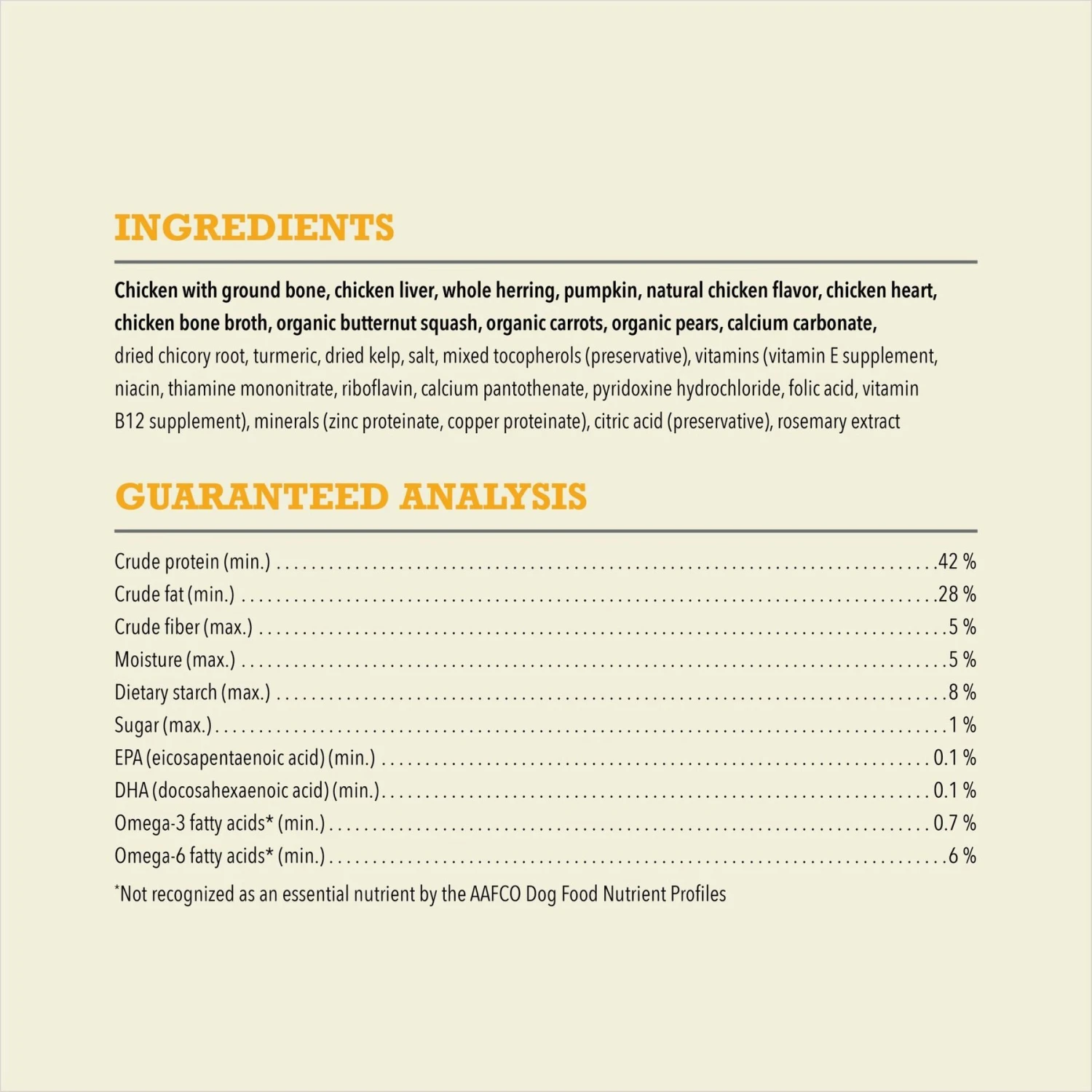 ACANA Chicken Recipe Patties Grain-Free Freeze-Dried Dog Food & Topper, 14-oz Bag 11 ACANA Chicken Recipe Patties Grain-Free Freeze-Dried Dog Food & Topper, 14-oz Bag - Image 9