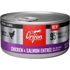 ORIJEN Kitten Recipe Chicken + Salmon Entree In Bone Broth Wet Cat Food 10 ORIJEN Kitten Recipe Chicken + Salmon Entree In Bone Broth Wet Cat Food -Blue Buffalo Shop 741350 PT2. AC SS1800 V1681754968