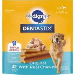 Pedigree Dentastix Large Original Dental Dog Treats + 2 Items -Blue Buffalo Shop 743862 PT7. AC SS1800 V1671572535