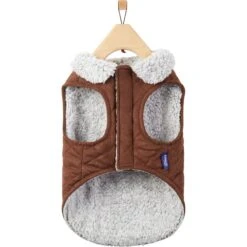 Frisco Medium Weight Quilted Dog & Cat Coat With Cozy Sherpa Lining 15 Frisco Medium Weight Quilted Dog & Cat Coat With Cozy Sherpa Lining -Blue Buffalo Shop 744310 PT4. AC SS1800 V1692978555