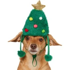 Frisco Christmas Tree Faux Fur Dog & Cat Hat 11 Frisco Christmas Tree Faux Fur Dog & Cat Hat -Blue Buffalo Shop 745582 PT2. AC SS1800 V1694801957