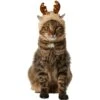 Frisco Sherpa Reindeer Dog & Cat Hat With Bells -Blue Buffalo Shop 745646 MAIN. AC SS1800 V1694802017