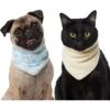 Frisco Reversible Snowflake Cozy Knit Faux Fur Dog & Cat Pullover Bandana, 1 Count -Blue Buffalo Shop 746630 MAIN. AC SS1800 V1694800688