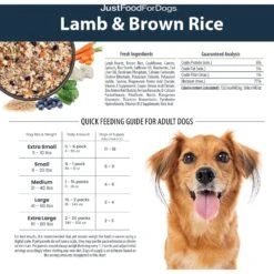 JustFoodForDogs Pantry Fresh Lamb & Brown Rice Fresh Dog Food -Blue Buffalo Shop 749886 PT7. AC SS1800 V1696533887