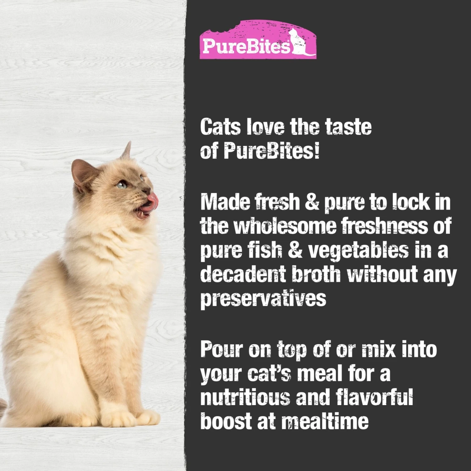 PureBites Cat Broths Tuna & Salmon Food Topping 6 PureBites Cat Broths Tuna & Salmon Food Topping - Image 4