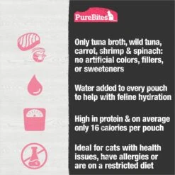 PureBites Cat Broths Tuna & Shrimp Food Topping -Blue Buffalo Shop 750510 PT4. AC SS1800 V1677619107