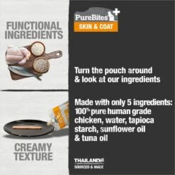 PureBites Plus Squeezables- Skin & Coat Cat Food Toppings 11 PureBites Plus Squeezables- Skin & Coat Cat Food Toppings -Blue Buffalo Shop 750622 PT2. AC SS1800 V1677615453