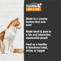 PureBites Plus Squeezables- Skin & Coat Cat Food Toppings 12 PureBites Plus Squeezables- Skin & Coat Cat Food Toppings -Blue Buffalo Shop 750622 PT3. AC SS1800 V1677600887