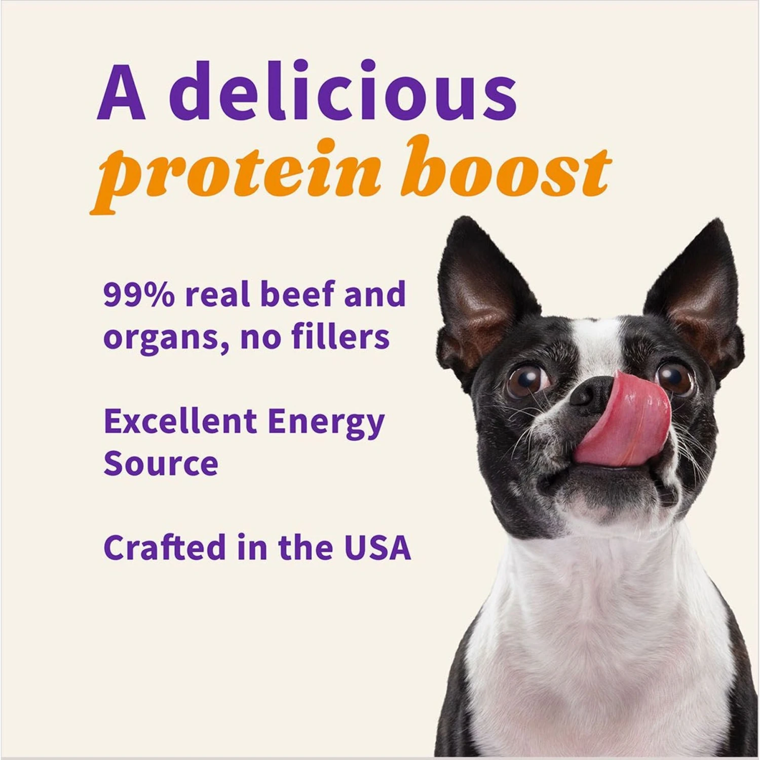 Halo Beef Protein Recipe Freeze-Dried Raw Dog Food Topper 7 Halo Beef Protein Recipe Freeze-Dried Raw Dog Food Topper - Image 5