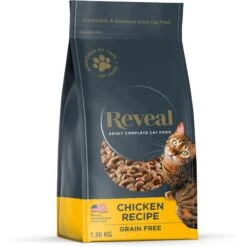 Reveal Natural Complete & Balanced Grain-Free Chicken Recipe Dry Cat Food, 3-lb Bag