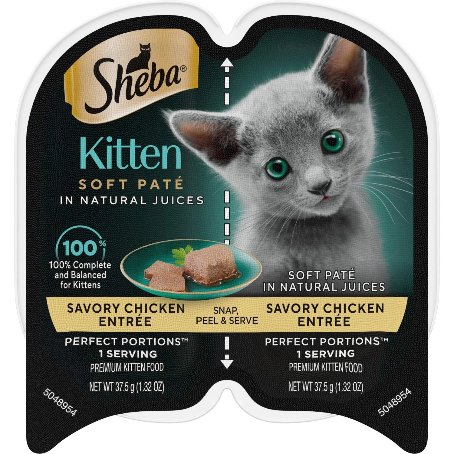 Sheba Perfect Portions Kitten Chicken Pate Wet Cat Food 3 Sheba Perfect Portions Kitten Chicken Pate Wet Cat Food