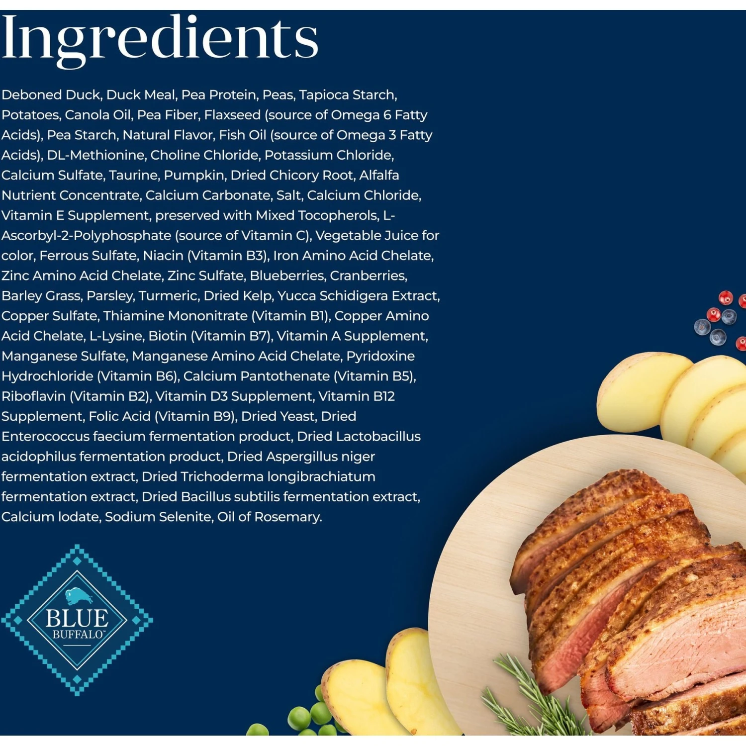 Blue Buffalo Basics Skin & Stomach Care Grain-Free Formula Duck & Potato Indoor Adult Dry Cat Food 7 Blue Buffalo Basics Skin & Stomach Care Grain-Free Formula Duck & Potato Indoor Adult Dry Cat Food - Image 5